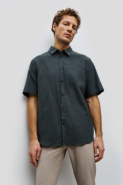 Baon, Рубашка из смесового льна B681202, CILANTRO
