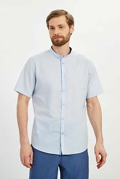 Baon, Рубашка с мелким принтом B6822014, SKYWAYPRINTED