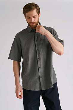Baon, Рубашка со льном B6822203, PERCHMELANGE
