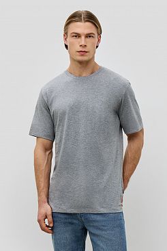 Baon, Базовая футболка COMFORT FIT B731204, GREYMELANGE