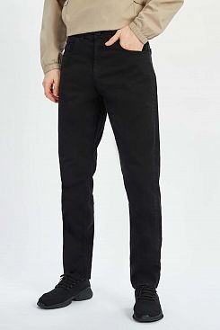 Baon, Пятикарманные брюки  B7922025, BLACK