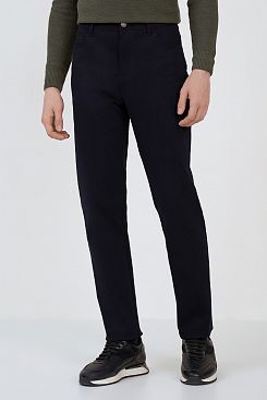 Baon, Зауженные брюки из плотной ткани B7923509, DEEPNAVY