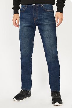 Baon, Утеплённые джинсы (бондинг) B801506, DARKNAVYDENIM