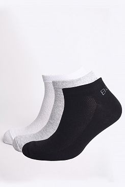 Baon, Мужские носки, 3 пары B891205, GREYBLACKWHITE