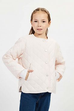 Baon, Стёганая куртка для девочки BK0322002, ROSESMOKE