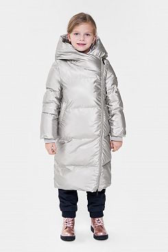 Baon, Куртка для девочки BK040609, SILVER