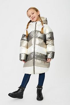 Baon, Куртка (эко пух) для девочки BK041502, DUSTYGOLD