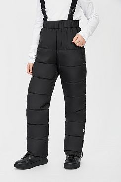 Baon, Утеплённые брюки для девочки BK091501, BLACK