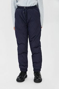 Baon, Утеплённые брюки для девочки BK091502, DARKNAVY
