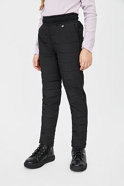 Baon, Утеплённые брюки для девочки BK091505, BLACK