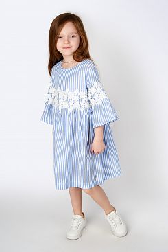 Baon, Платье для девочки BK450004, COLDBLUESTRIPED