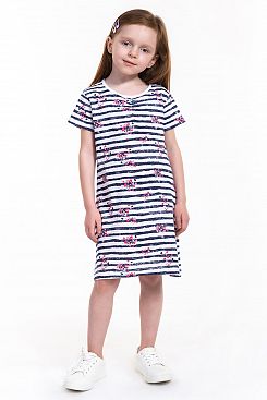 Baon, Платье для девочки BK459012, WHITESTRIPED
