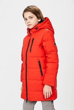 Baon, Куртка (эко пух) для мальчика BK541504, TOMATO