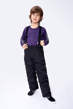 Baon, Утеплённые брюки для мальчика BK799507, BLACK