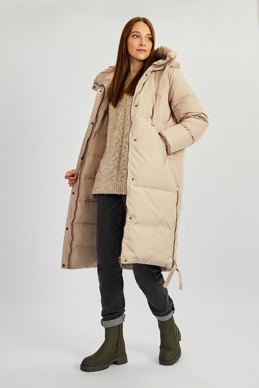 Двухсторонний пуховик с капюшоном 25999₽