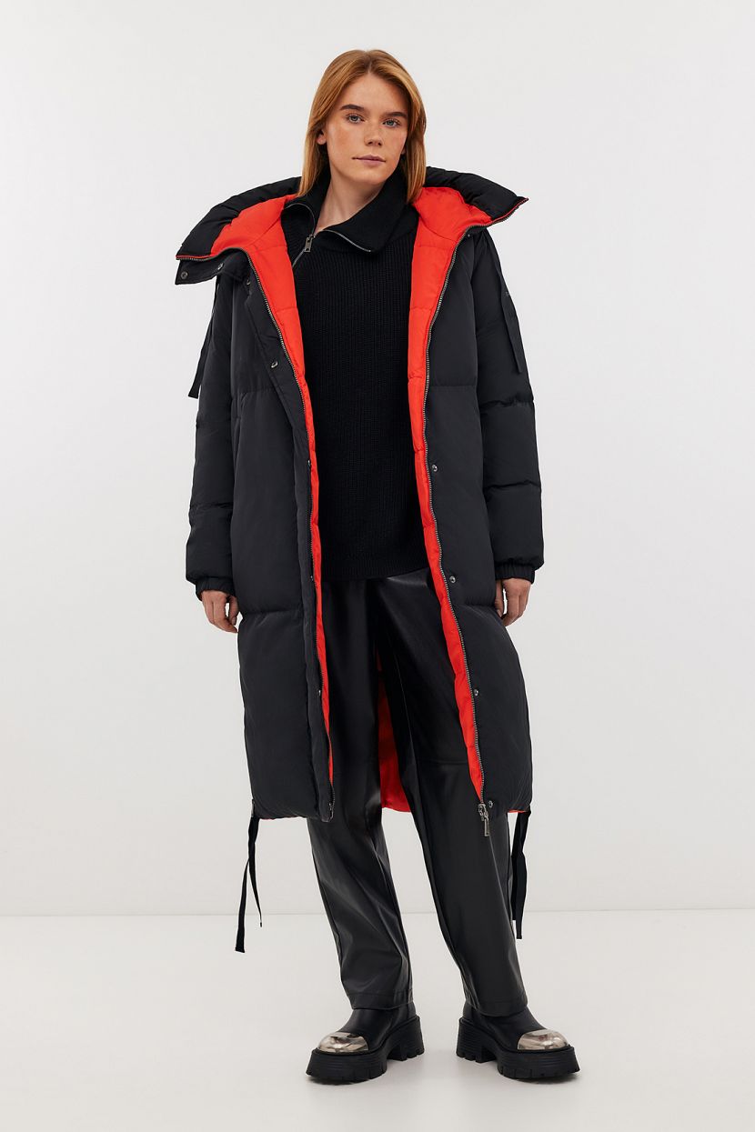 Двухсторонний пуховик с капюшоном 25999₽