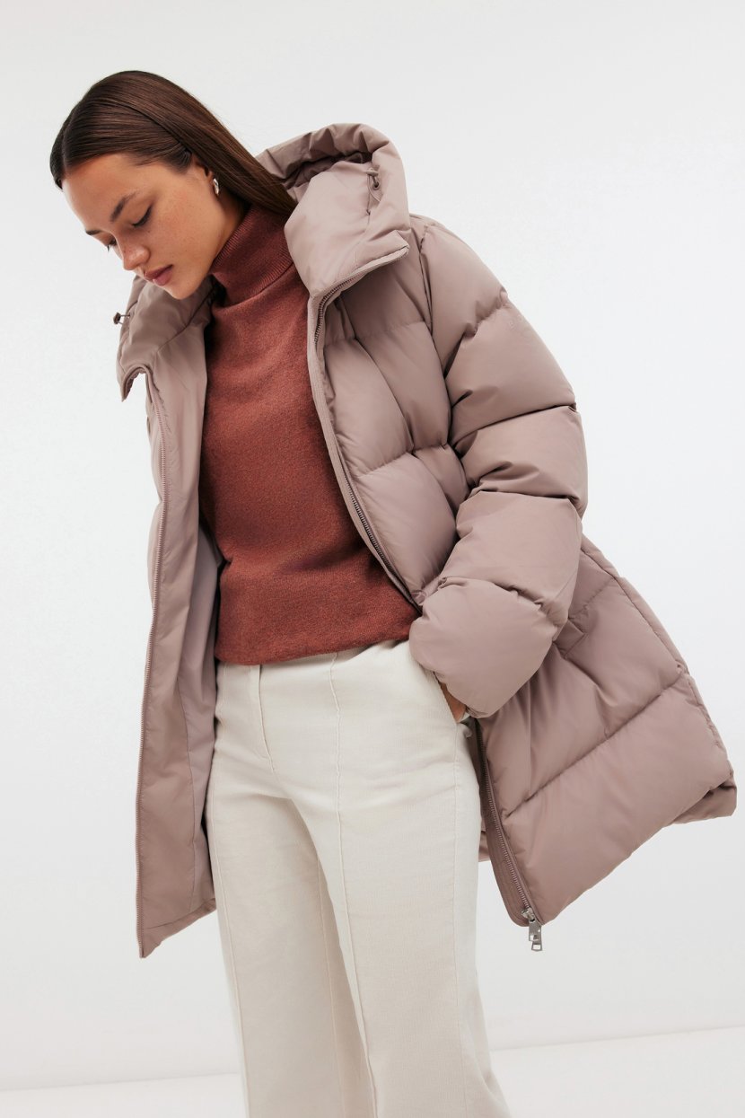 Пуховик женский зимний удлиненный 20799₽