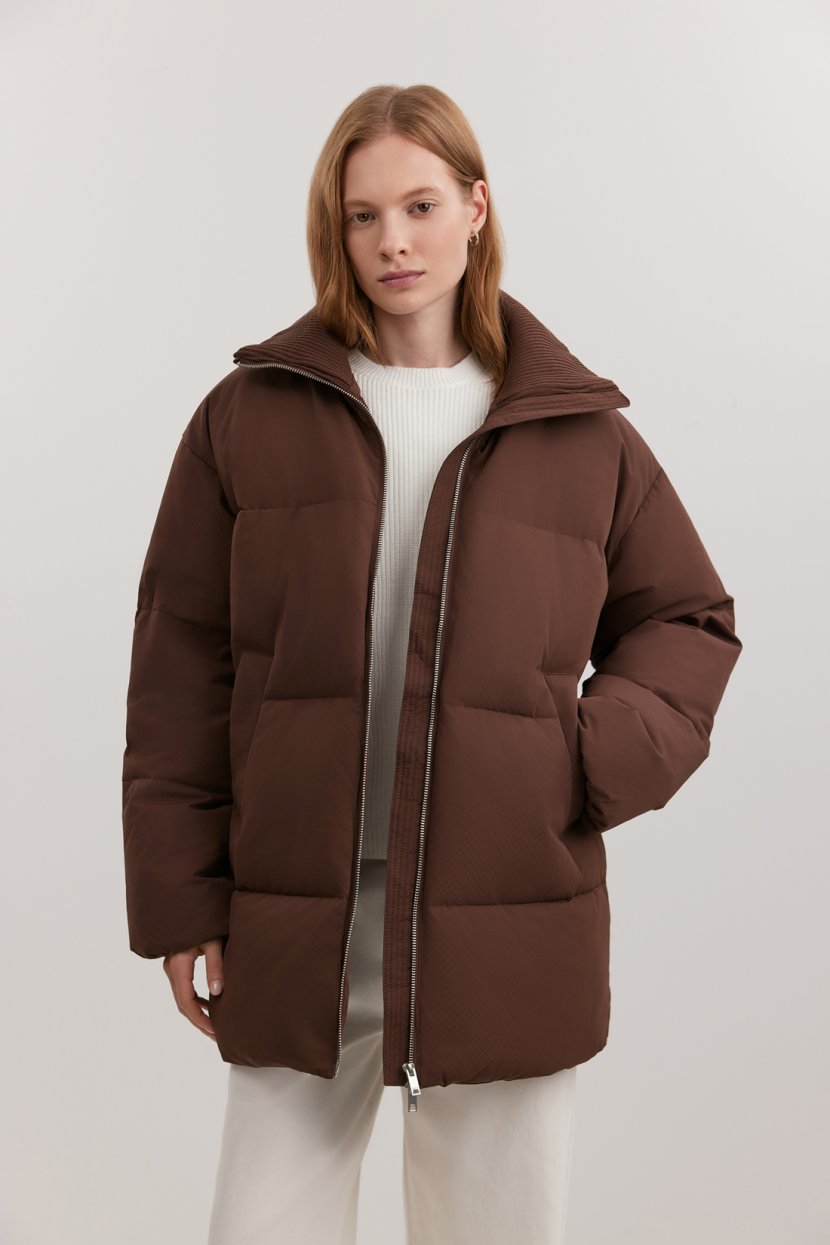 Пуховик без капюшона 21999₽