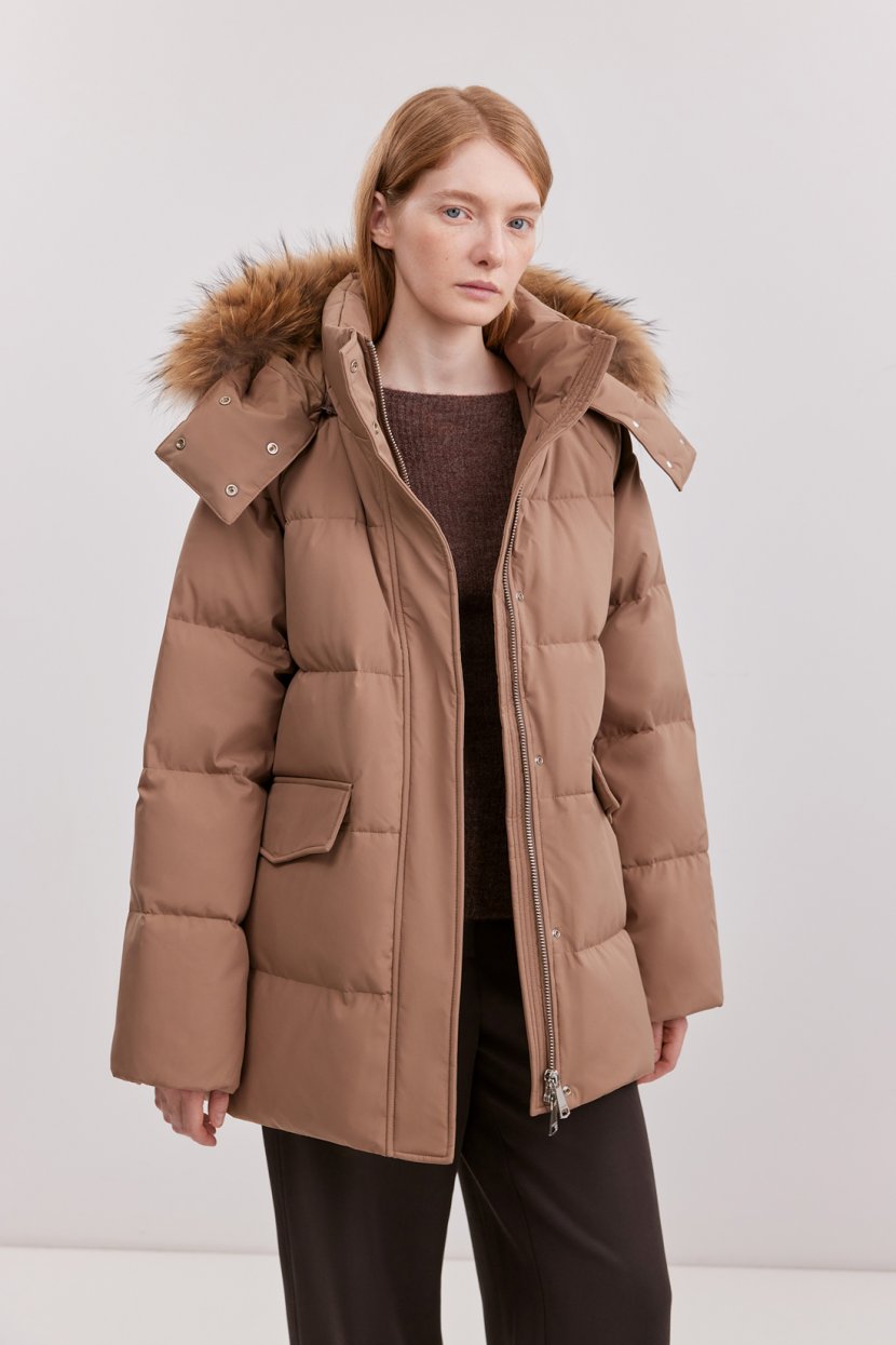 Пуховик из пуха и пера 33599₽