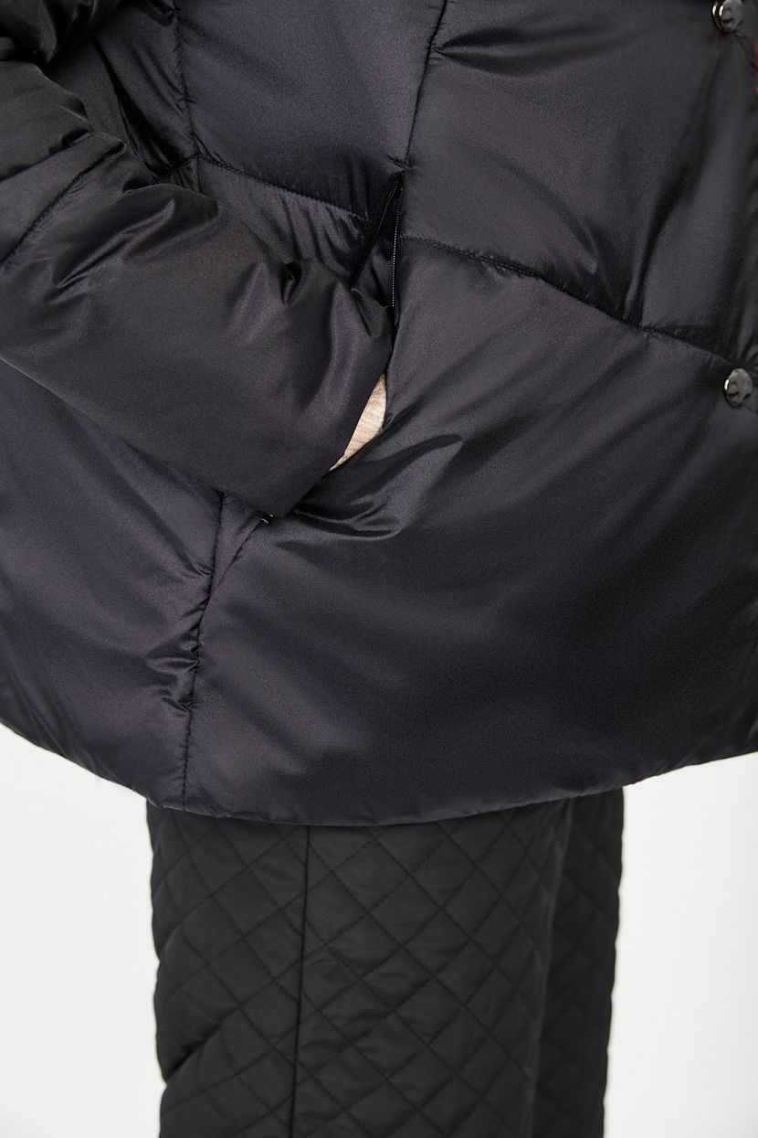 Куртка (арт. baon B031513), размер 3XL, цвет черный Куртка (арт. baon B031513) - фото 5