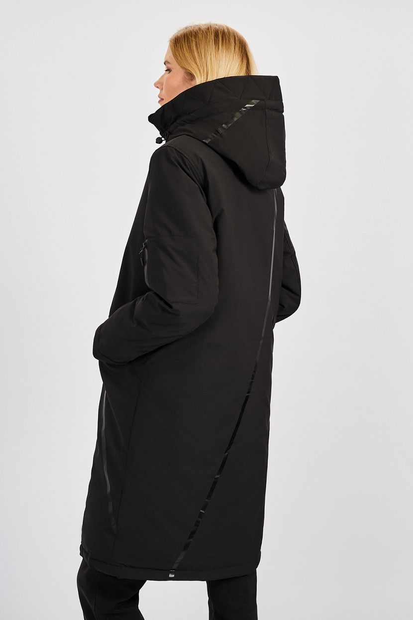 Куртка (арт. baon B0322521), размер M, цвет черный Куртка (арт. baon B0322521) - фото 3