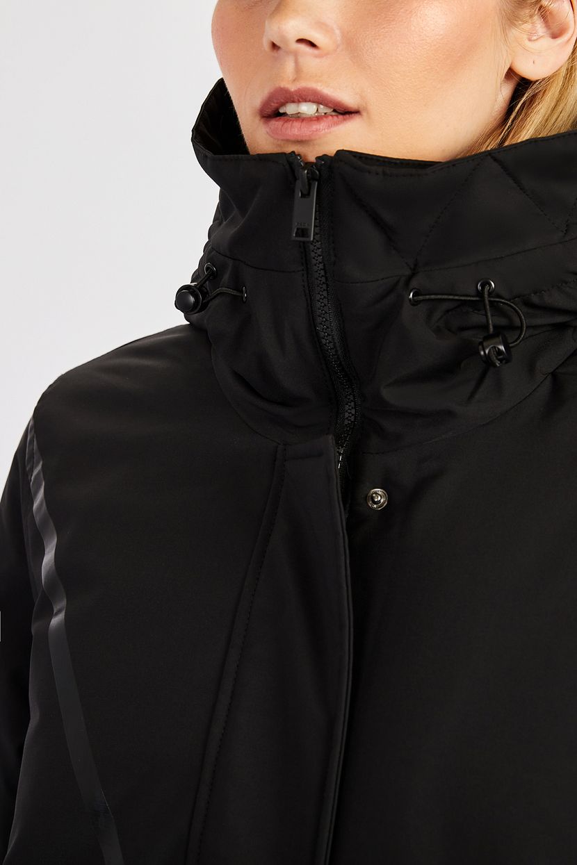Куртка (арт. baon B0322521), размер M, цвет черный Куртка (арт. baon B0322521) - фото 4