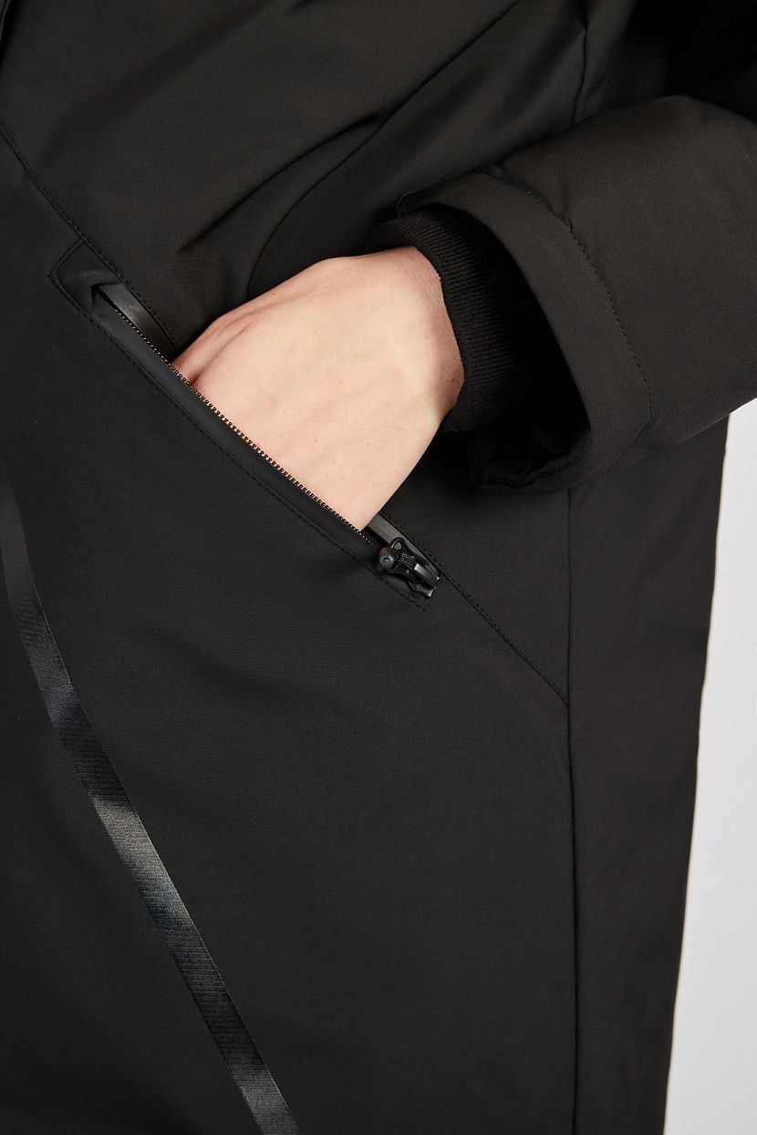 Куртка (арт. baon B0322521), размер M, цвет черный Куртка (арт. baon B0322521) - фото 6