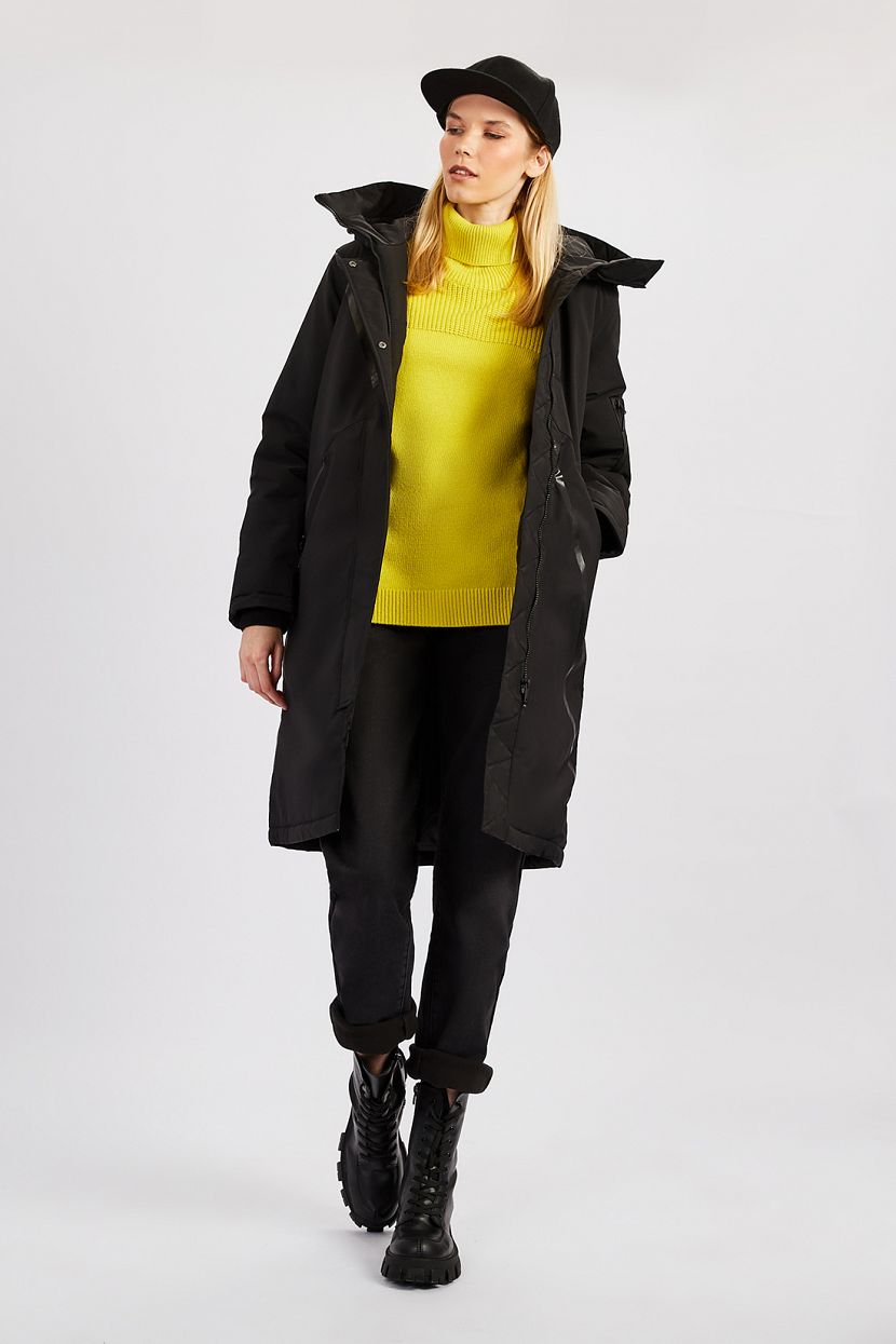 Куртка (арт. baon B0322521), размер M, цвет черный Куртка (арт. baon B0322521) - фото 1