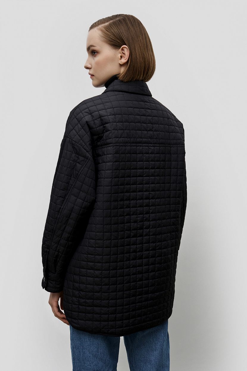 Куртка (арт. baon B0323006), размер L, цвет черный Куртка (арт. baon B0323006) - фото 4