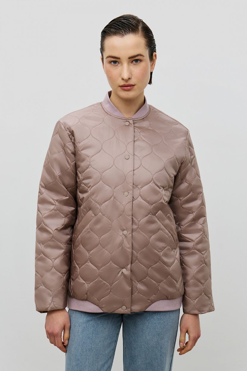 Куртка (арт. baon B0323043), размер L, цвет бежевый Куртка (арт. baon B0323043) - фото 3