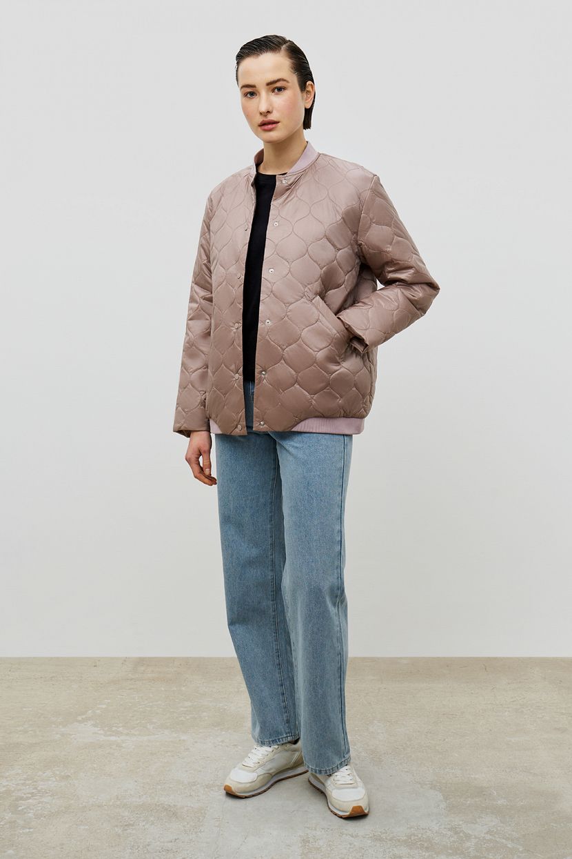 Куртка (арт. baon B0323043), размер L, цвет бежевый Куртка (арт. baon B0323043) - фото 1