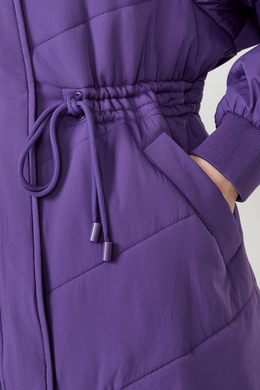 Куртка (арт. baon B0323517), размер XS, цвет фиолетовый Куртка (арт. baon B0323517) - фото 7
