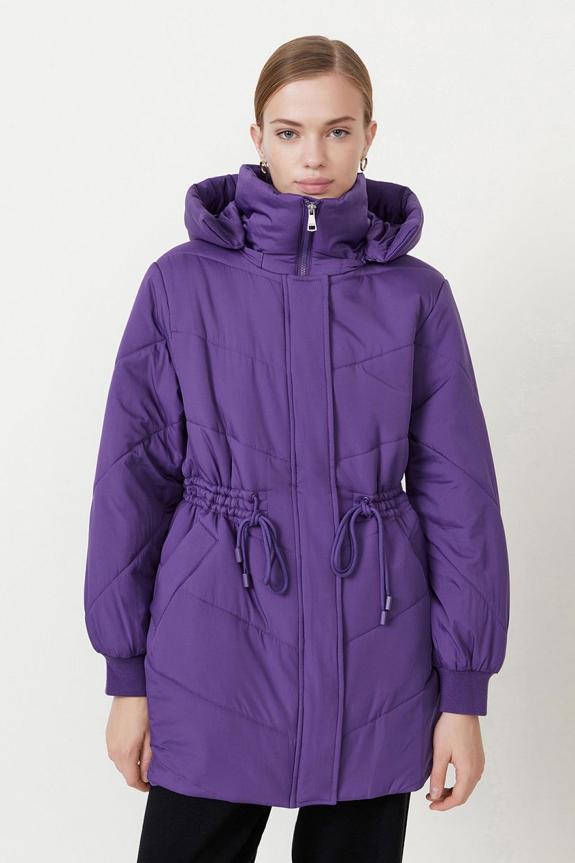 Куртка (арт. baon B0323517), размер XS, цвет фиолетовый