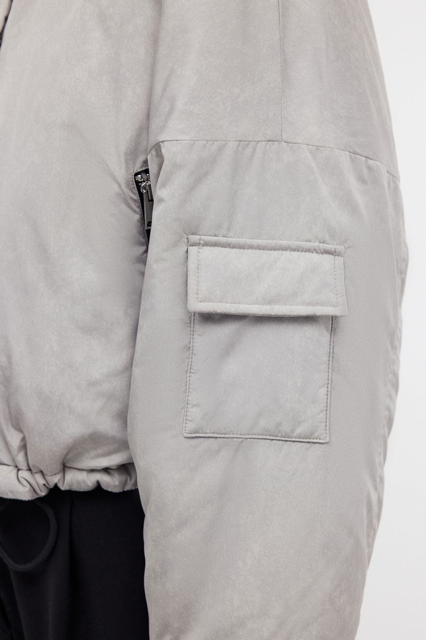 Куртка в карго-стиле (арт. BAON B0324044), размер S, цвет бежевый Куртка в карго-стиле (арт. BAON B0324044) - фото 6