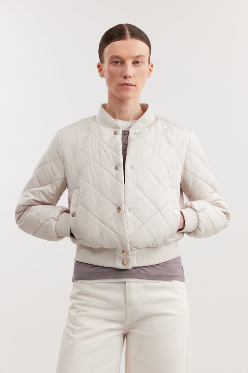 Стеганая куртка бомбер 16599₽