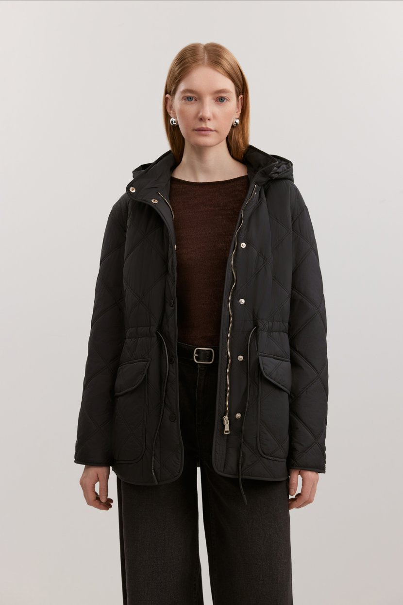 Куртка с двойной стежкой