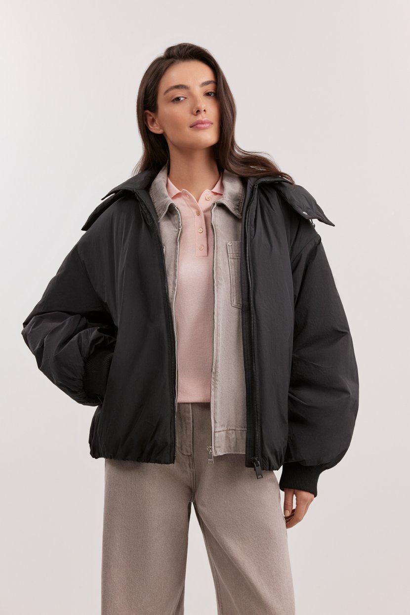 Куртка-бомбер с капюшоном 17599₽