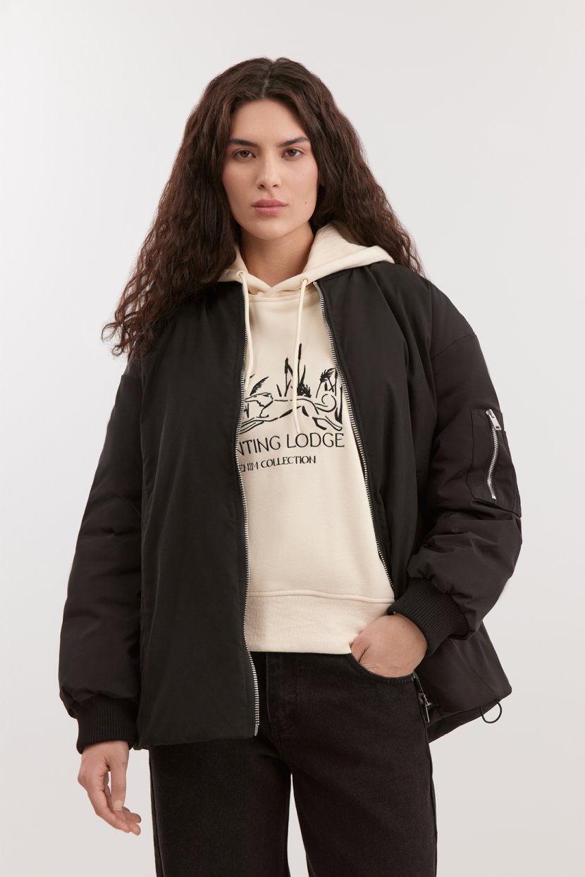 Куртка с поясом на пряжке 17599₽