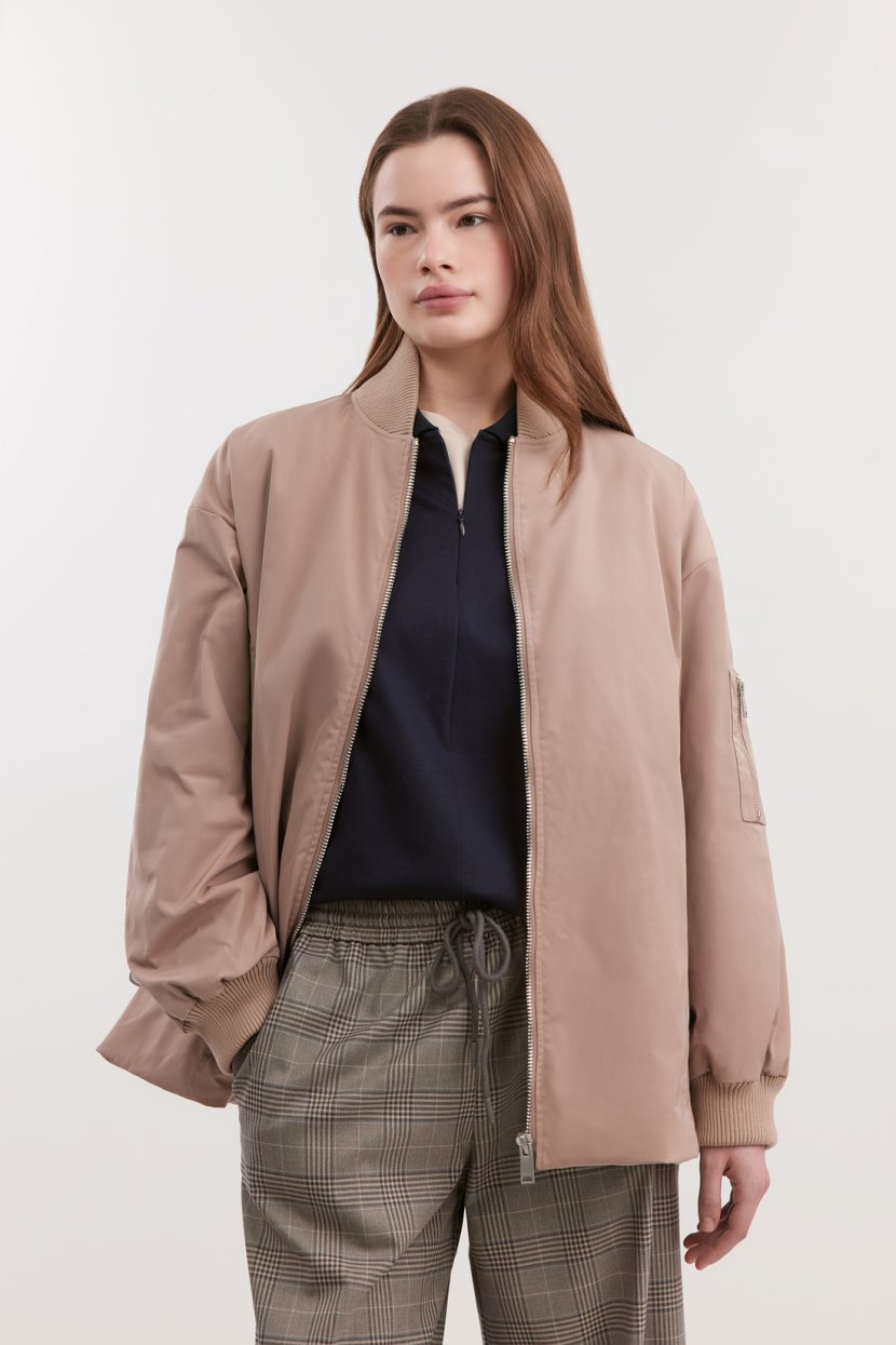 Куртка с поясом на пряжке 17599₽