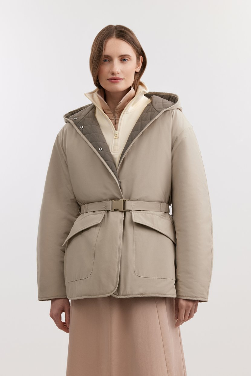 Двусторонняя куртка с капюшоном 18699₽