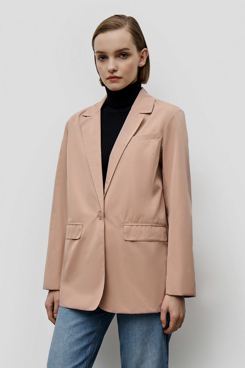 Ветровка-пиджак из мембранной ткани L бежевый 3999₽