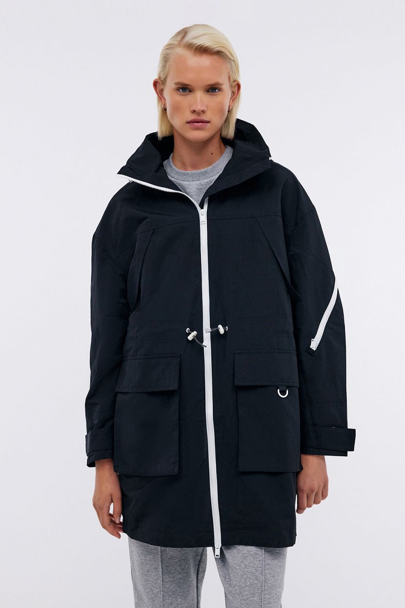 Ветровка удлиненная оверсайз
