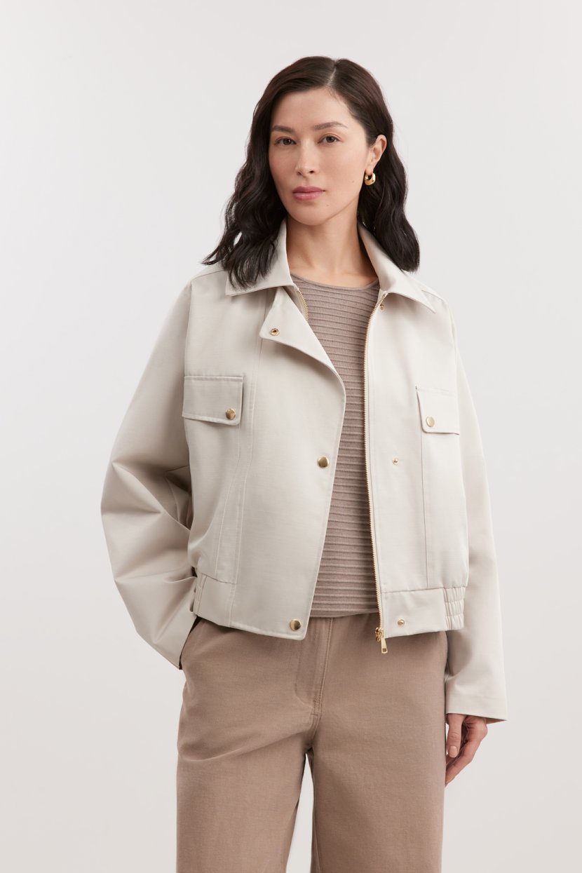 Хлопковая ветровка с мембраной