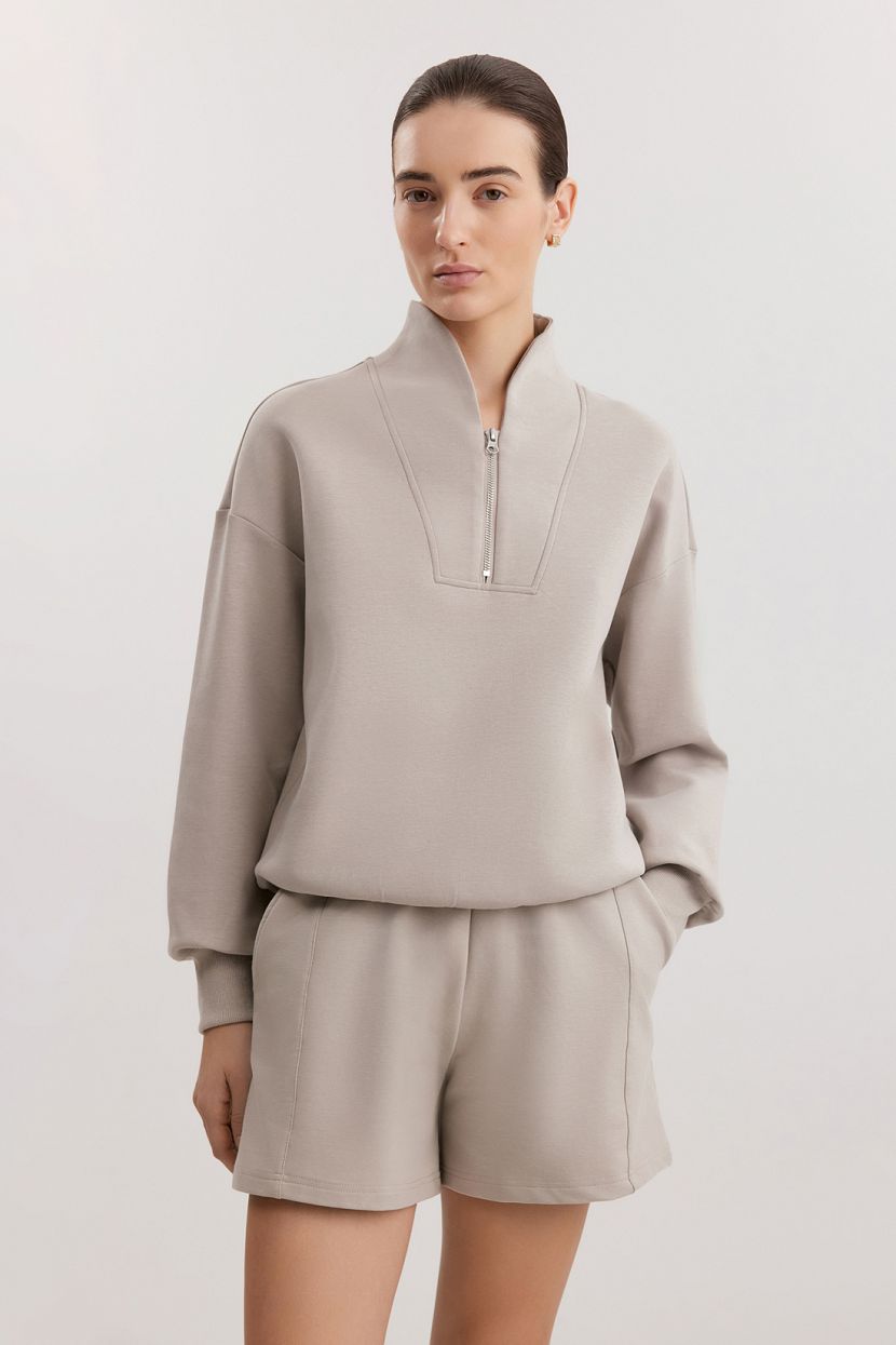 Толстовка, L, серый