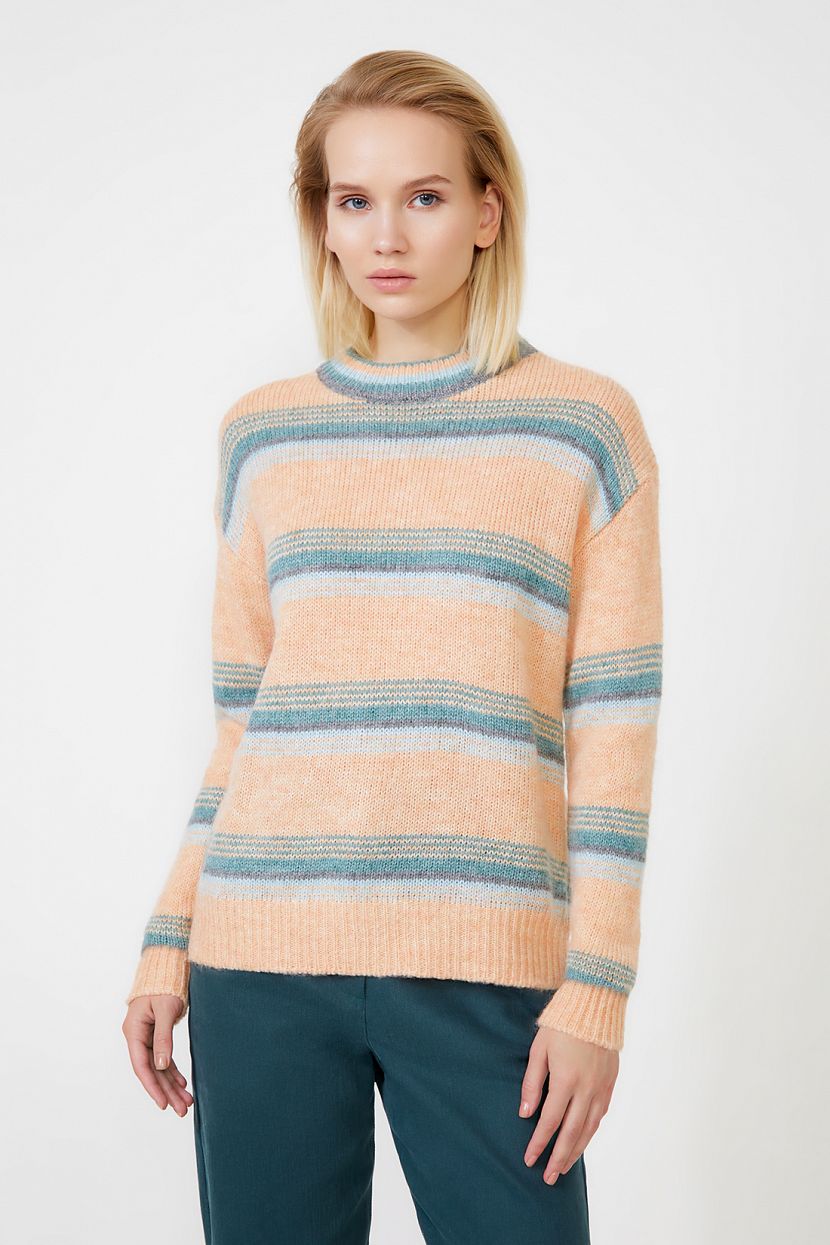 Джемпер L PEACH NECTAR STRIPED 2489₽