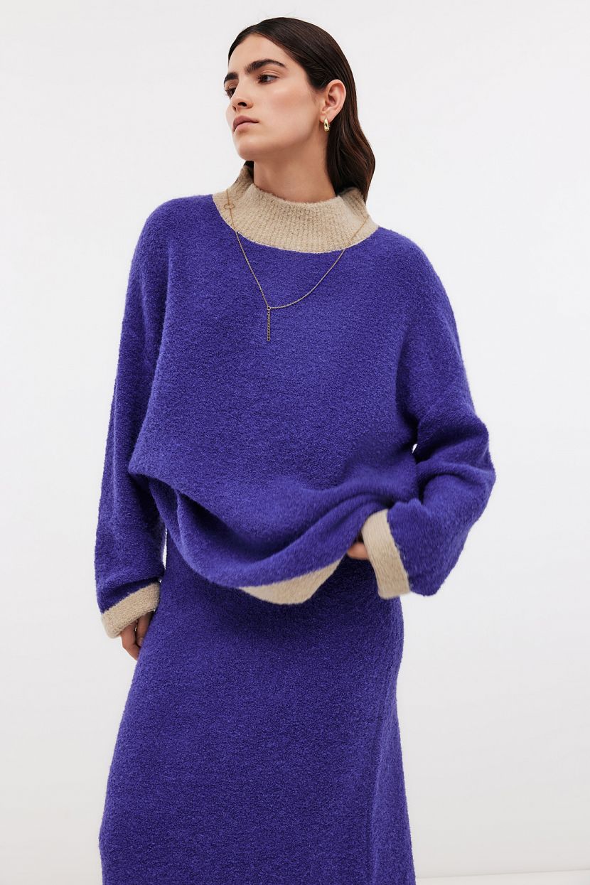 Джемпер из шерсти альпака