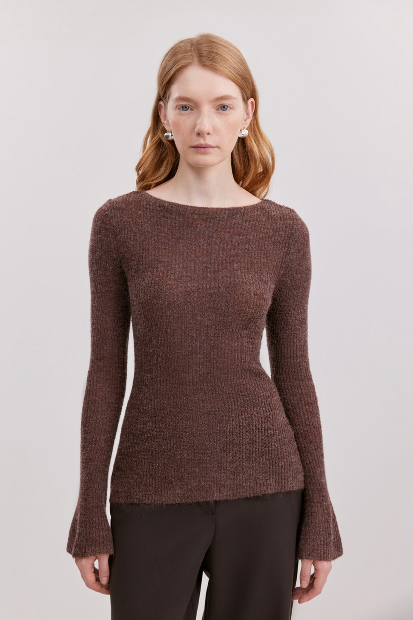 Джемпер с мохером