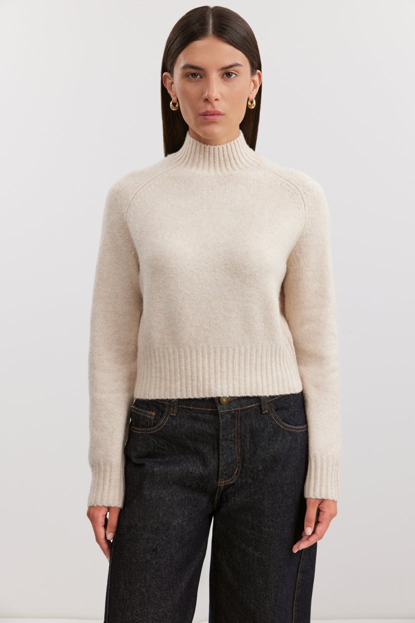 Джемпер с добавлением шерсти