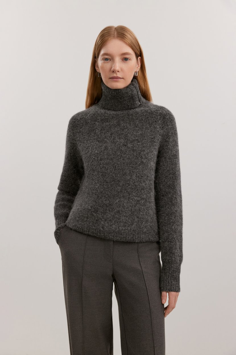 Джемпер с альпакой и шерстью 6599₽