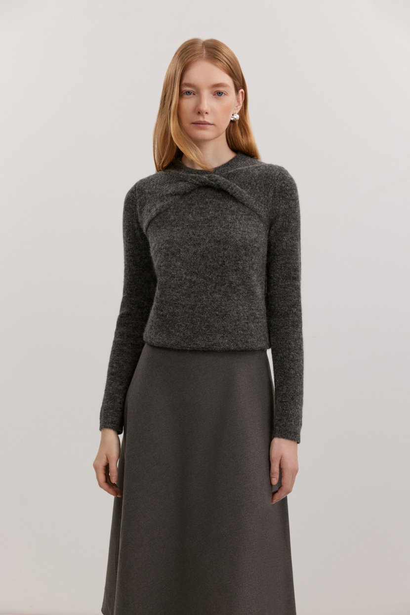 Джемпер с альпакой и шерстью 3999₽